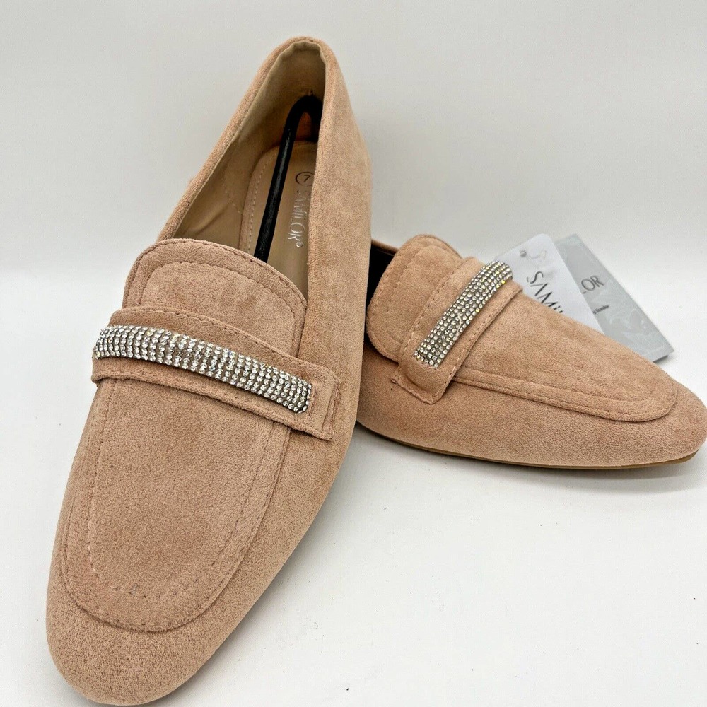 Samilor Elegant Flats Size 7 Pink Shoes Round Toe Shoes Comfortable Slip on NWT